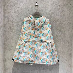 Gucci Colorful Patterned Hooded Cape